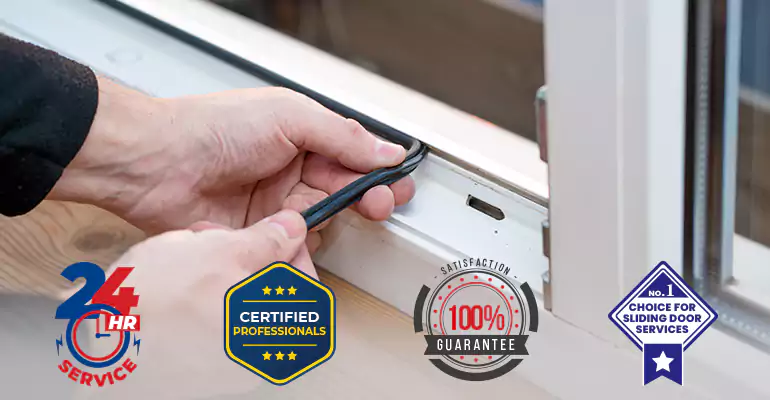 Sliding Glass Door Track Repair and Cost Estimate in Royal Palm Beach