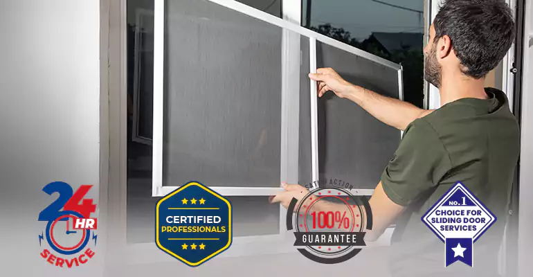 Sliding Screen Door Frame Repair in Royal Palm Beach