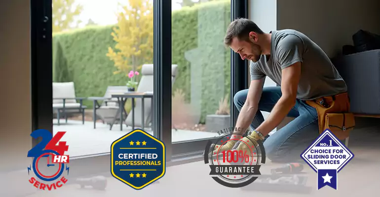 Standard Pella Sliding Door Glass Replacement in Royal Palm Beach